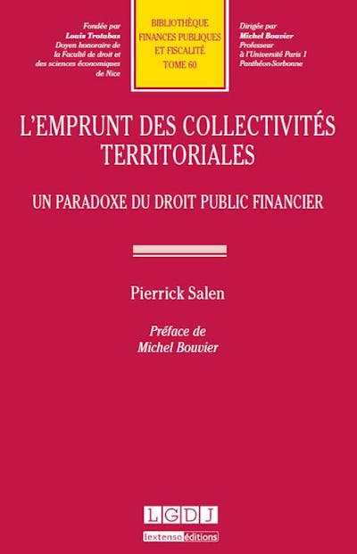 L'emprunt des collectivités territoriales