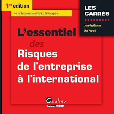 L'essentiel des risques de l'entreprise à l'international L'essentiel des risques de l'entreprise à l'international