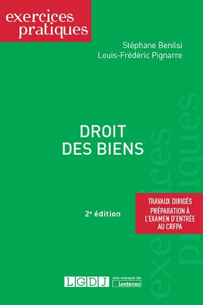 Droit des biens Droit des biens