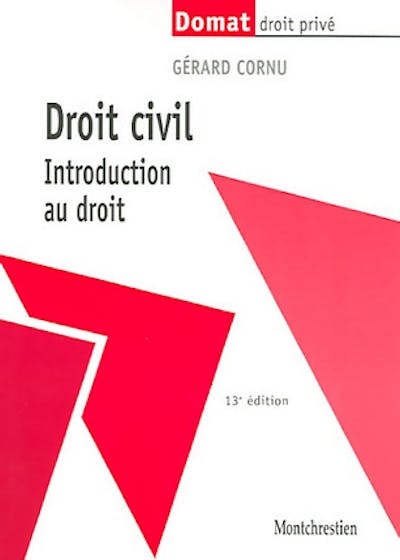Droit civil. Introduction au droit Droit civil. Introduction au droit