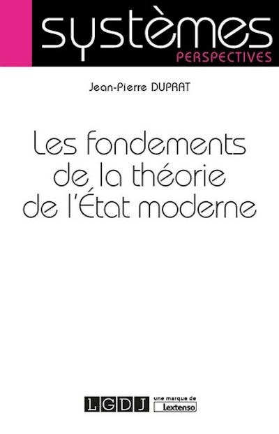 Les fondements de la théorie de l'État moderne