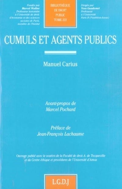 Cumuls et agents publics