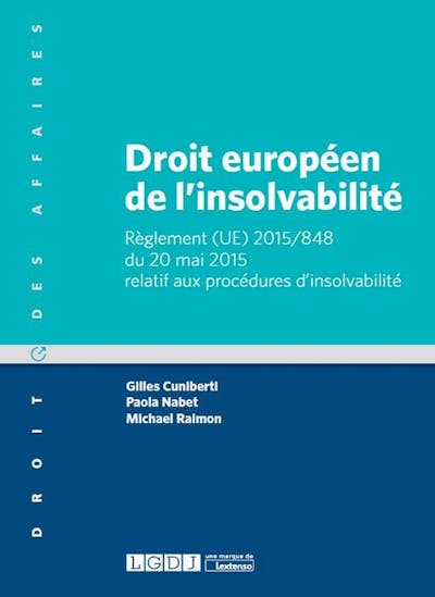 Droit européen de l'insolvabilité
