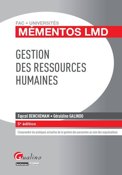 Mémentos LMD - Gestion des ressources humaines Mémentos LMD - Gestion des ressources humaines