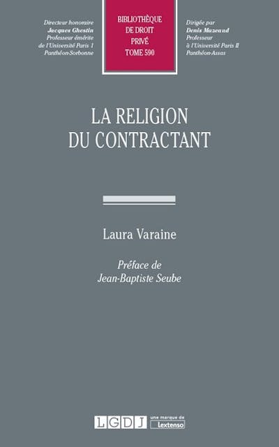 La religion du contractant La religion du contractant