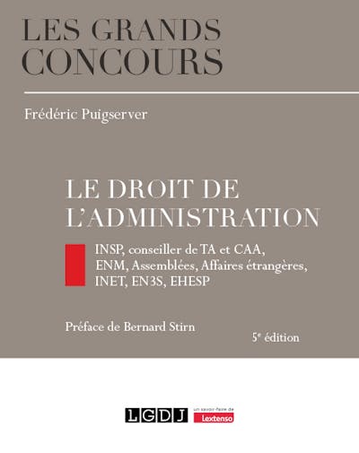 Le droit de l'administration Le droit de l'administration