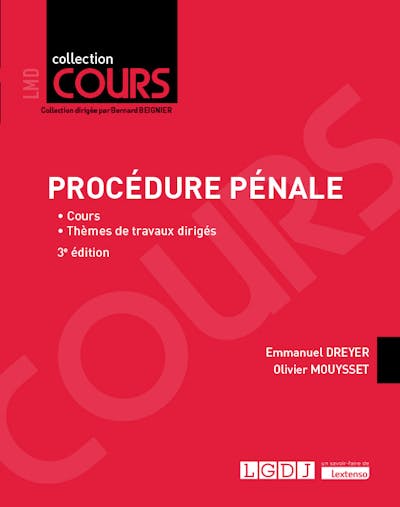 Procédure pénale Procédure pénale