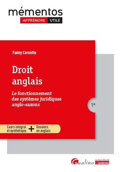Droit anglais Droit anglais