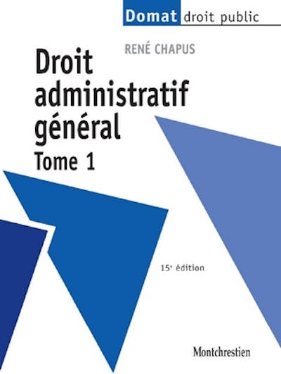 Droit administratif général Droit administratif général