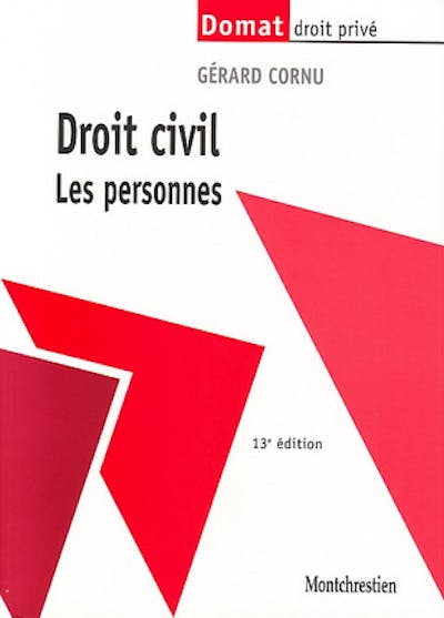 Droit civil. Les personnes Droit civil. Les personnes