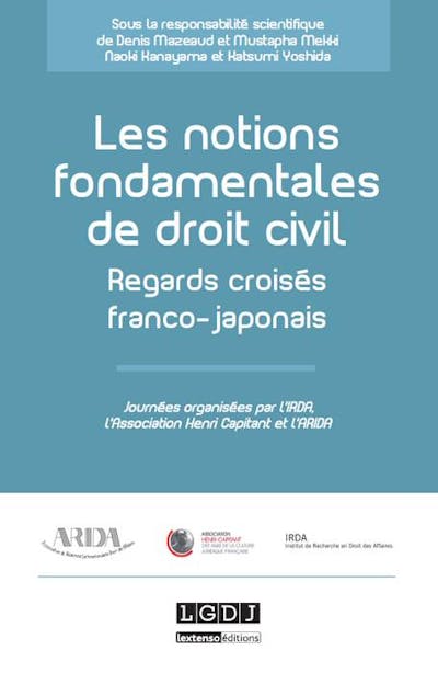 Les notions fondamentales de droit civil Les notions fondamentales de droit civil