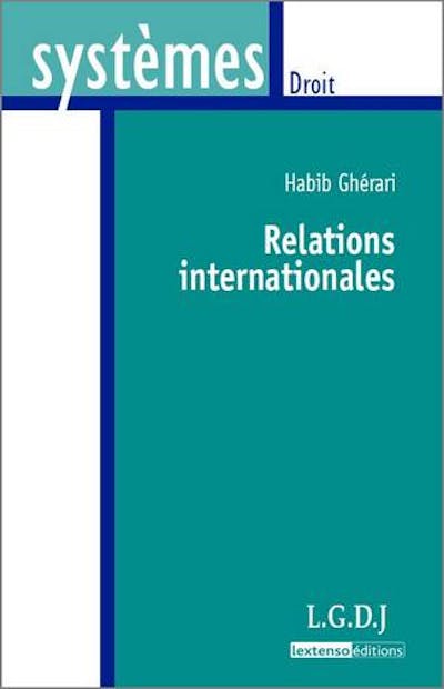 Relations internationales Relations internationales