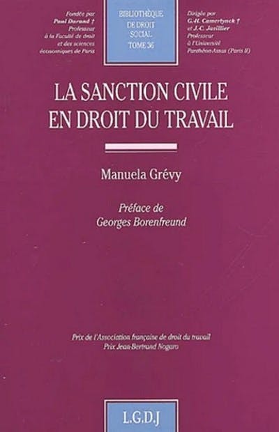 La sanction civile en droit du travail La sanction civile en droit du travail