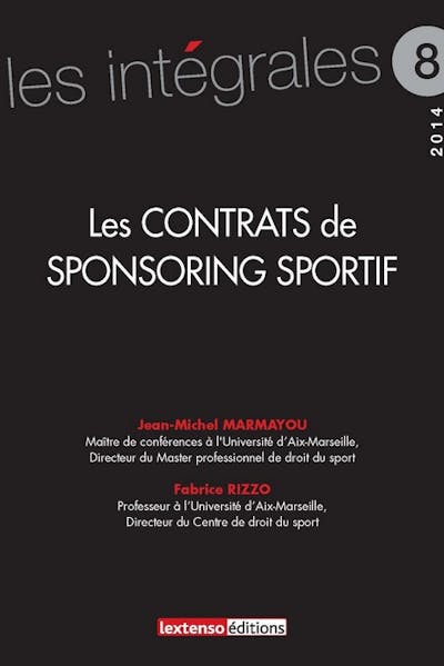 Les contrats de sponsoring sportif Les contrats de sponsoring sportif