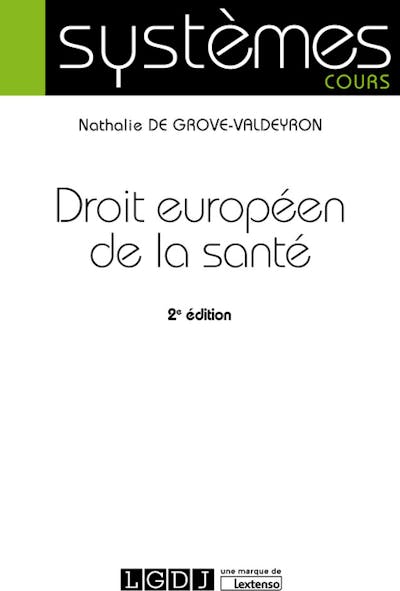 Droit européen de la santé Droit européen de la santé
