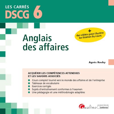 DSCG 6 - Anglais des affaires DSCG 6 - Anglais des affaires