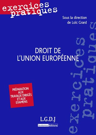 Droit de l'Union européenne Droit de l'Union européenne