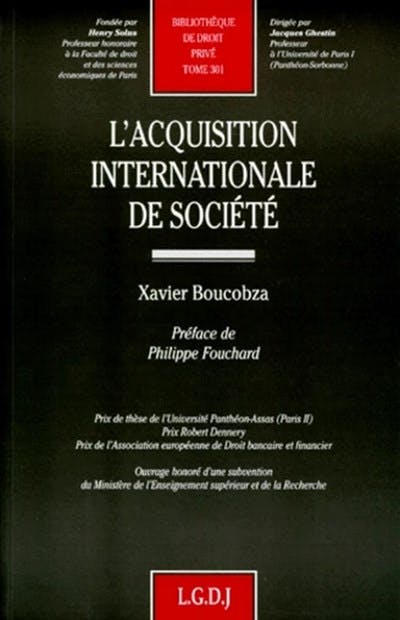 L'acquisition internationale de société L'acquisition internationale de société