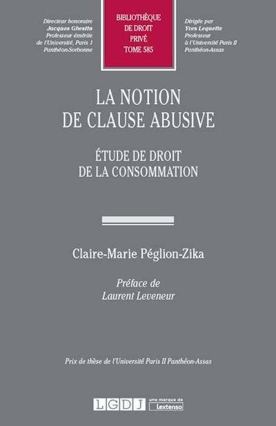 La notion de clause abusive