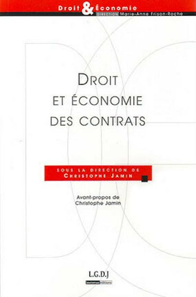 Droit et économie des contrats