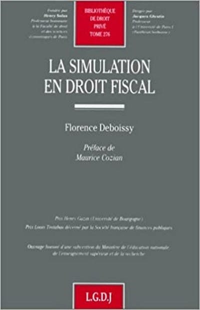 La simulation en droit fiscal La simulation en droit fiscal