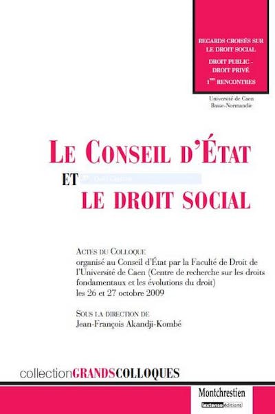 Le Conseil d'État et le droit social