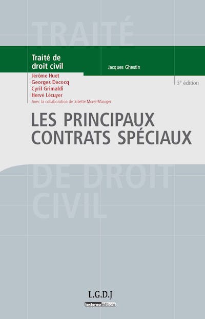 Les principaux contrats spéciaux