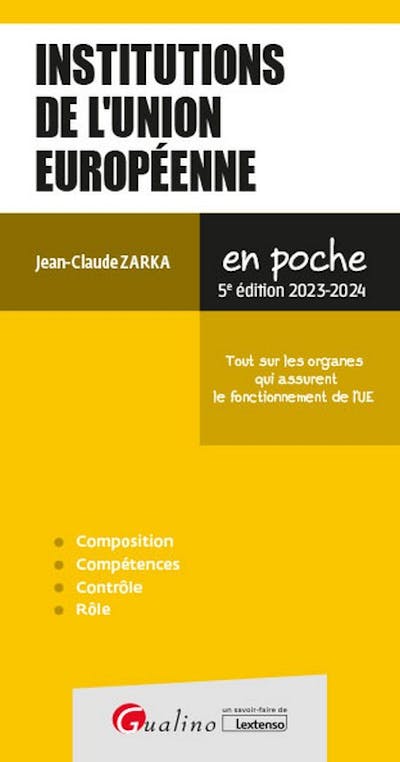 Institutions de l'Union européenne Institutions de l'Union européenne