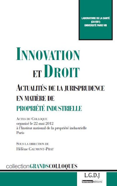 Innovation et droit Innovation et droit