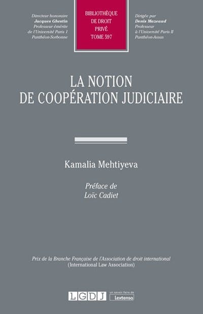 La notion de coopération judiciaire