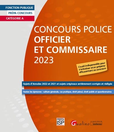 Concours Police - Officier et Commissaire - 2023