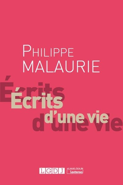 Philippe Malaurie, Écrits d'une vie