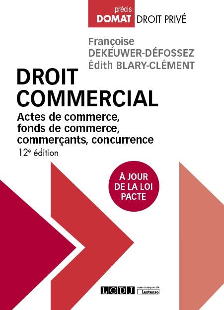 Droit Commercial - LGDJ Editions