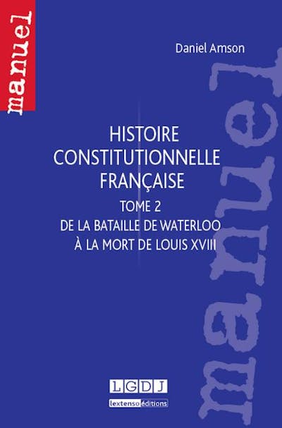 Histoire constitutionnelle française