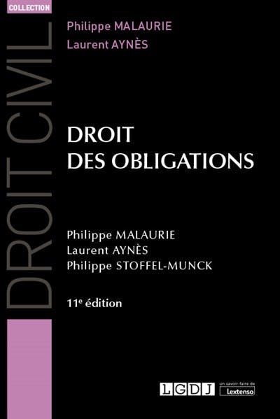 Droit Des Obligations - LGDJ Editions