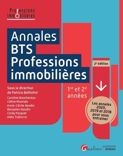 Annales BTS - Professions Immobilières - Gualino