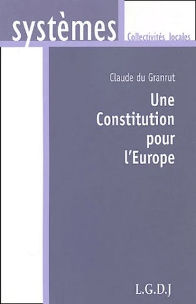 Une constitution pour l'Europe