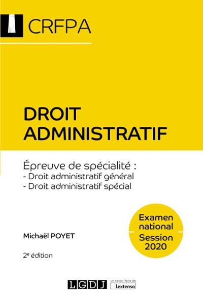 Droit Administratif - LGDJ Editions