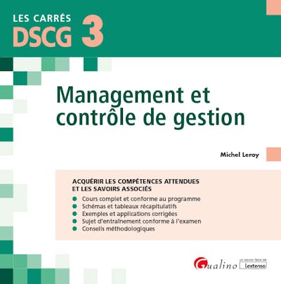 DSCG 3 - Management et contrôle de gestion
