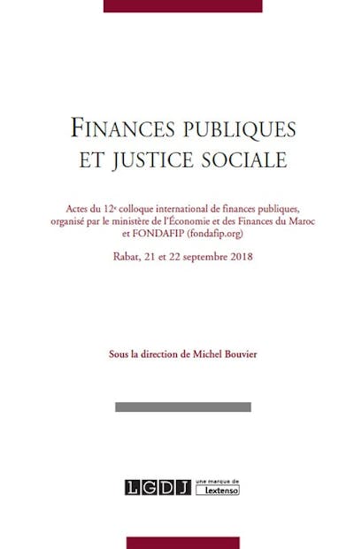Finances publiques et justice sociale