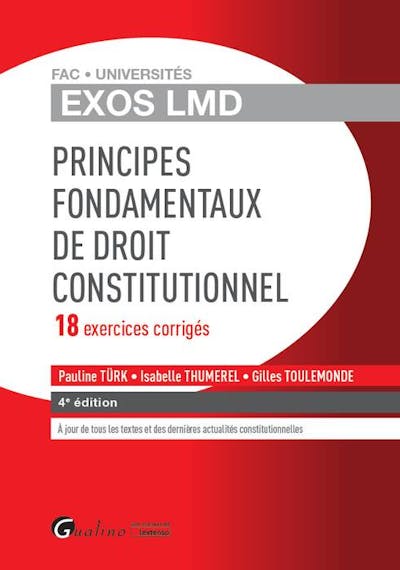 Exos LMD - Principes fondamentaux de droit constitutionnel