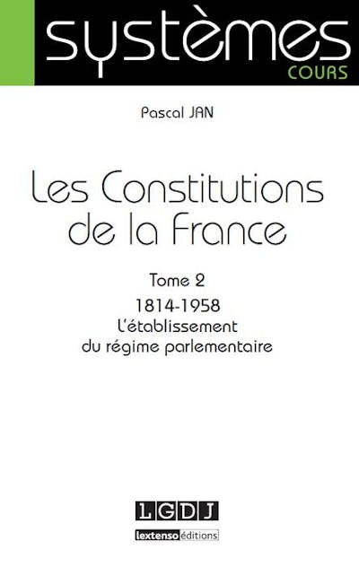 Les constitutions de la France