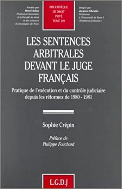 Les sentences arbitrales devant le juge français