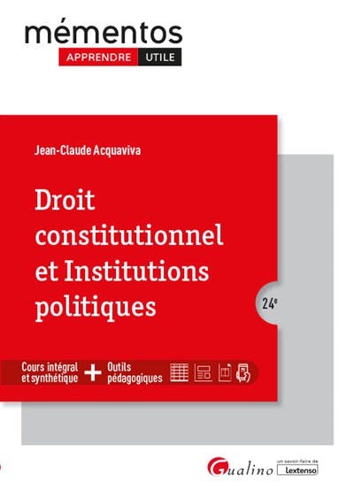 Droit constitutionnel et Institutions politiques